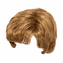Short Men’s Costume Wig with Fringe – Dark Brown or Light Brown Fancy Dress Hairpiece