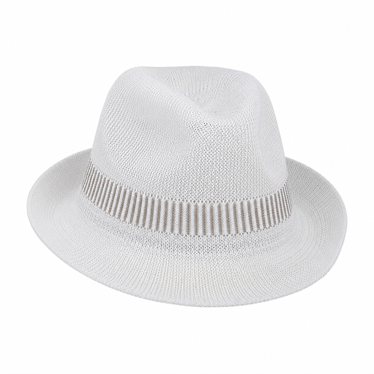 Modern Trilby Hat – Lightweight Woven Party Hat in Assorted Colours