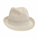 Modern Trilby Hat – Lightweight Woven Party Hat in Assorted Colours
