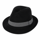 Modern Trilby Hat – Lightweight Woven Party Hat in Assorted Colours