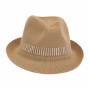Modern Trilby Hat – Lightweight Woven Party Hat in Assorted Colours
