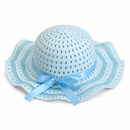Kids’ Woven Sun Hat with Bow – Floppy Brim Summer Hat in Assorted Colours