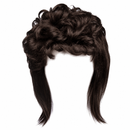 Men’s Retro Mullet Party Wig – Assorted Colours