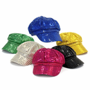 Party Caps with Sequins – Assorted Colours