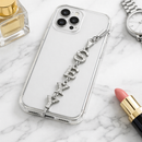 Silver Crystal “SEXY” Pendant Charm – Rhinestone Necklace & Phone Strap Accessory