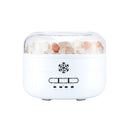 Devanti 150ml Salt Lamp Aroma Diffuser Ultrasonic Humidifier Purifier 7 LED Colors