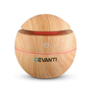 Devanti Aroma Diffuser Aromatherapy Light Wood 130ml