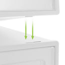 Artiss Shoe Box Set of 12 Storage Case Stackable Plastic Shoe Cabinet Cube White