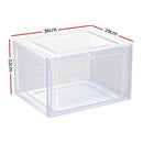 Artiss Shoe Box Rack DIY Set of 2 Stackable Magnetic Door