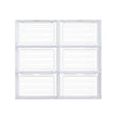 Artiss Shoe Box DIY Set of 6 Stackable Magnetic Door