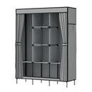 Artiss Large Portable Clothes Closet Wardrobe with Shelf Grey