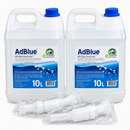 AdBlue diesel exhaust fluid AUS32 pack of 2 bottle x10L,20L in total