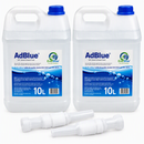 AdBlue diesel exhaust fluid AUS32 pack of 2 bottle x10L,20L in total