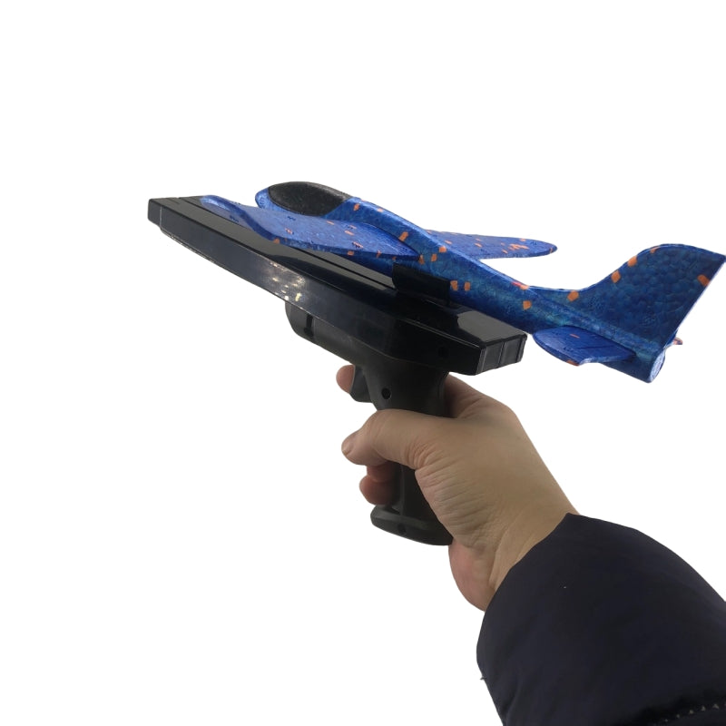 Ejection Foam Plane Toy Outdoor Sport with Light Safe for Children Birthday Gift