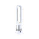 Devanti Bladeless Tower Fan Heater and Cooler 2in1 Portable Oscillation Fan for Bedroom Room Office Use White