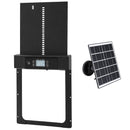 Giantz Automatic Chicken Coop Door 37cm Solar Powered Smart App Control Black