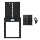 Giantz Automatic Chicken Coop Door 37cm Solar Powered Smart App Control Black