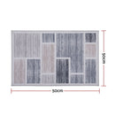 Artiss Floor Rug 50X80cm Doormat Soft Velvet Non-Slip Bath Mat Small Modern