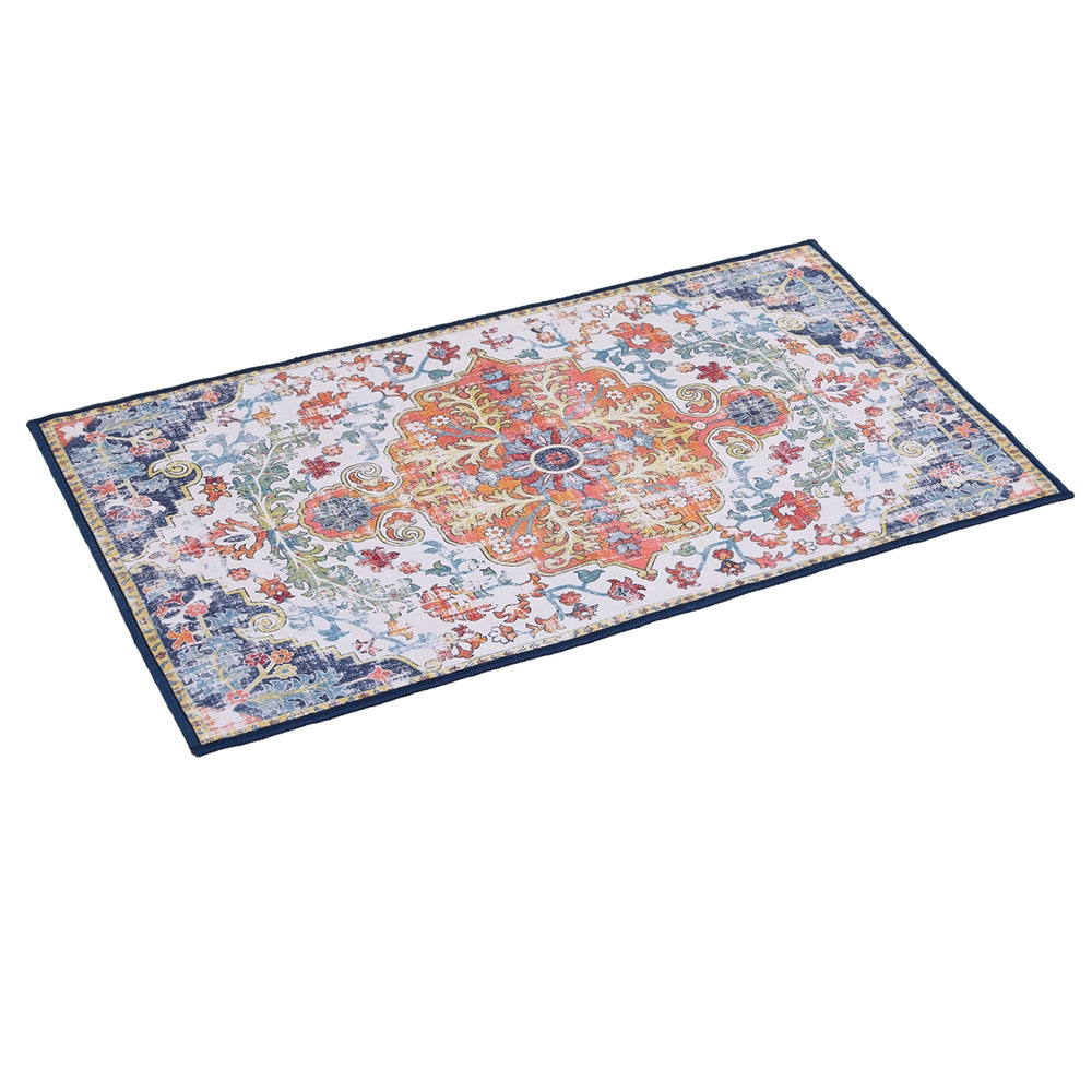 Artiss Floor Rug 50X80 Doormat Carpet Short Pile Non-Slip Entryway Mat Bohemian