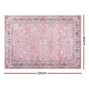 Artiss Floor Rug 160X230cm Large Washable Area Rug Vintage Living Room Carpet