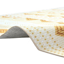Artiss Rug 160x230cm Area Rug Washable Mat Large Carpet Soft Short Pile Ella