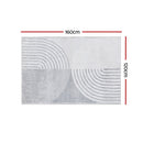 Artiss Rug 120x160cm Area Rug Washable Mat Large Carpet Faux Rabbit Fur Cyril