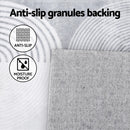 Artiss Rug 120x160cm Area Rug Washable Mat Large Carpet Faux Rabbit Fur Cyril