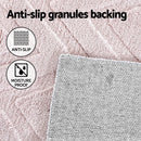 Artiss Rug 160x230cm Area Rug Washable Mat Large Carpet Microfiber Ripple