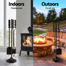 Grillz Fire Pit Tool Set 5 PCS