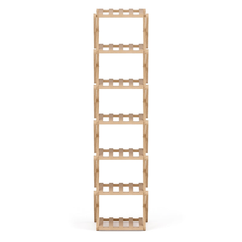 Artiss 7 Tier Bamboo Foldable Shoe Rack Organizer Entryway