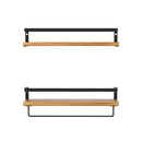 Artiss Floating Wall Shelf Set of 2