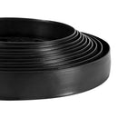 Green Fingers Garden Edging 5CM x 10M Border Support Landscape Edge Black X2