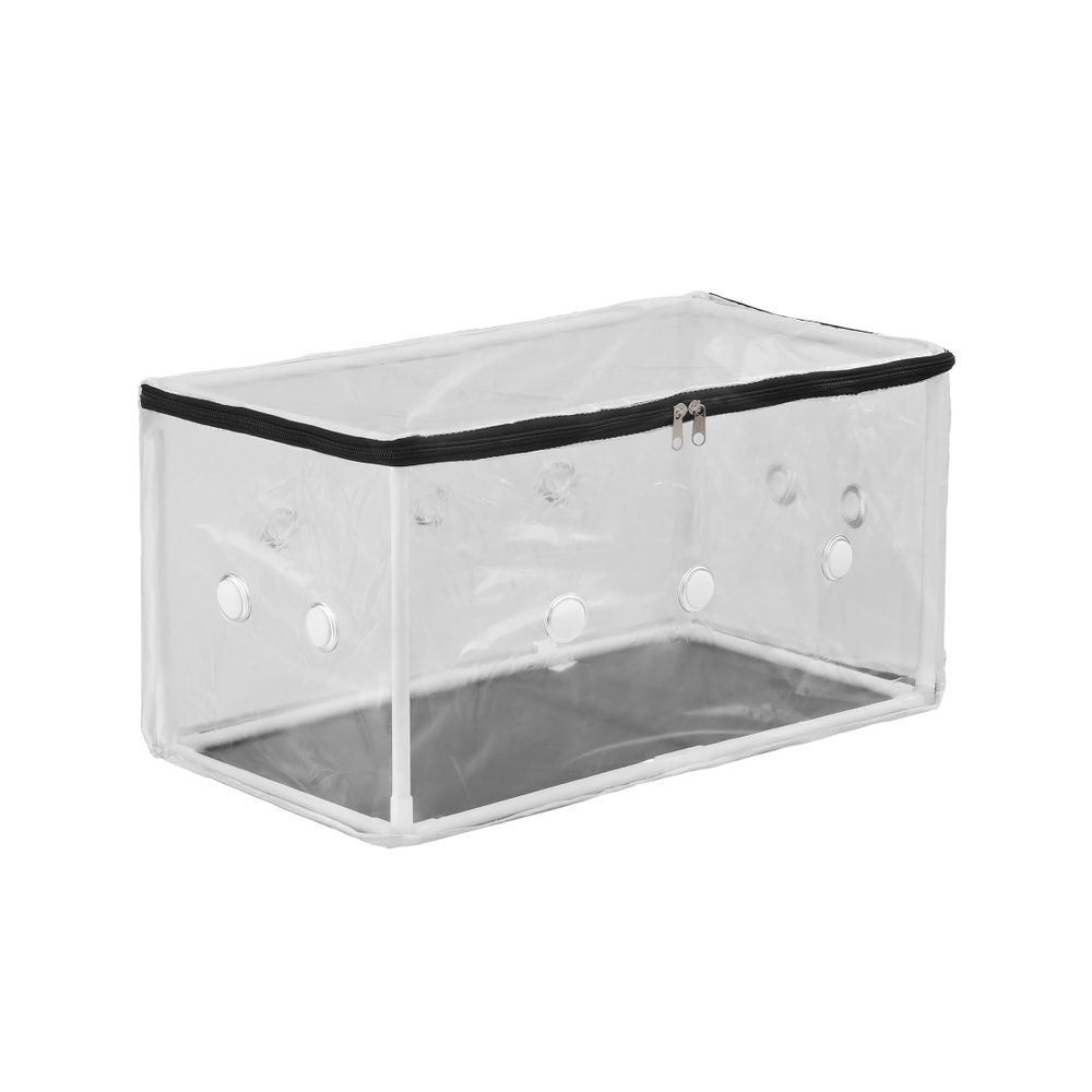 Green Fingers Mini Greenhouse 50x25x25cm PVC Cover for Mushrooms Succulents
