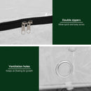 Green Fingers Mini Greenhouse 50x25x25cm PVC Cover for Mushrooms Succulents