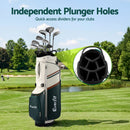 Everfit Golf Stand Bag Lightweight Carry Bag Dual Strap Club Divider