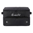 Everfit Golf Storage Bag 2-Tier Trunk Organizer with Ventilated Shoe Compartment Black