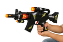 Electric Toy Machine Gun with Flashing Light and Sound Battery operated