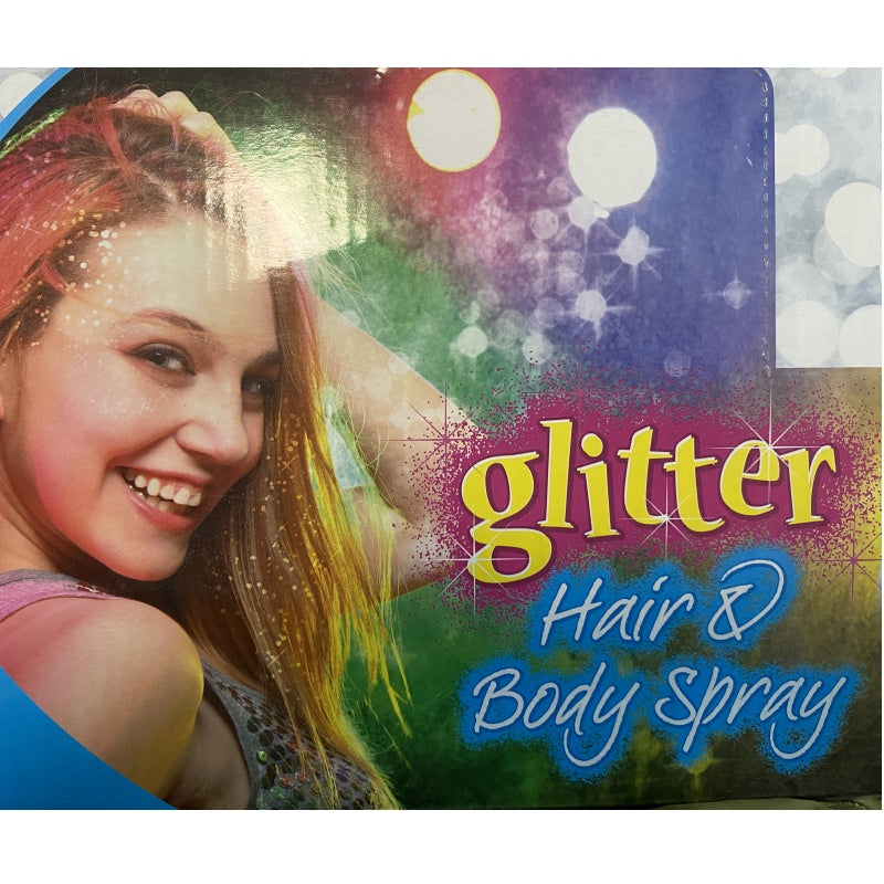 2x Glitter hair & body spray -multi-colour - NuSea