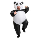 Inflatable Costume Panda Suit Fancy Dress Adult Party Outfit Black One Size