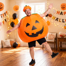 Inflatable Costume Pumpkin Fancy Dress Halloween Party Suit Orange One Size