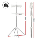 Artiss Clothes Rack Airer 2 Tier Rotatable Hanger Foldable