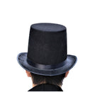 Classic Black Felt Top Hat – Formal & Costume Hat