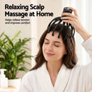 Livemor Head Massager Scalp Electric with 3 Modes, 360 Degree Head Massager Cordless Portable, Head Scratcher for Stress Relax