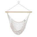 Gardeon Hammock Chair Outdoor Hanging Camping Mesh Indoor Cream