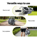 Green Fingers 20m Retractable Garden Hose Reel Heavy Duty 1/2" Hose Auto Rewind