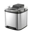 Devanti Ice Cream Maker Slushie Machine 2L Homemade Gelato Sorbet Sliver