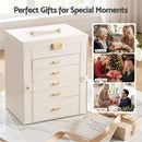Embellir Jewellery Box 6 Layer Organiser Large Display Case Storage