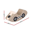 Keezi Kids Climbing Blocks Foam Toddler Playset Soft Indoor Climbing Toy Rocker Khaki