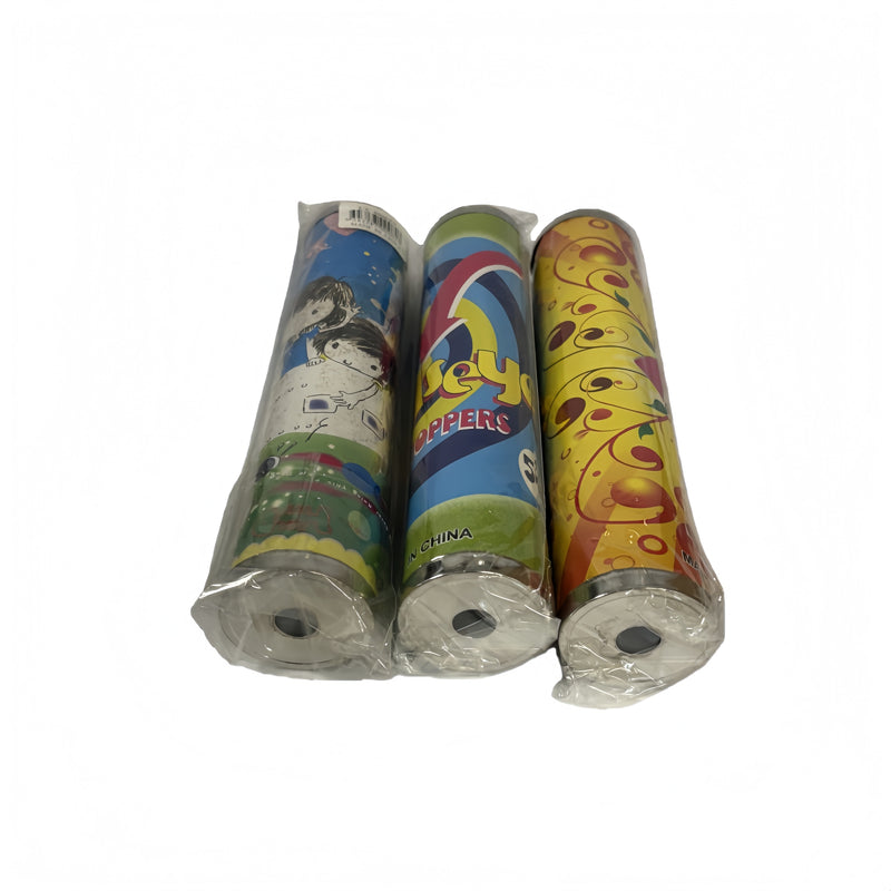 3 x Colorful Kaleidoscope Tubes – Classic Toy for Kids & Adults