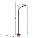 Artiss LED Floor Lamp with Remote Control & 4 Color Temperature Reading Living Room Bedroom Office